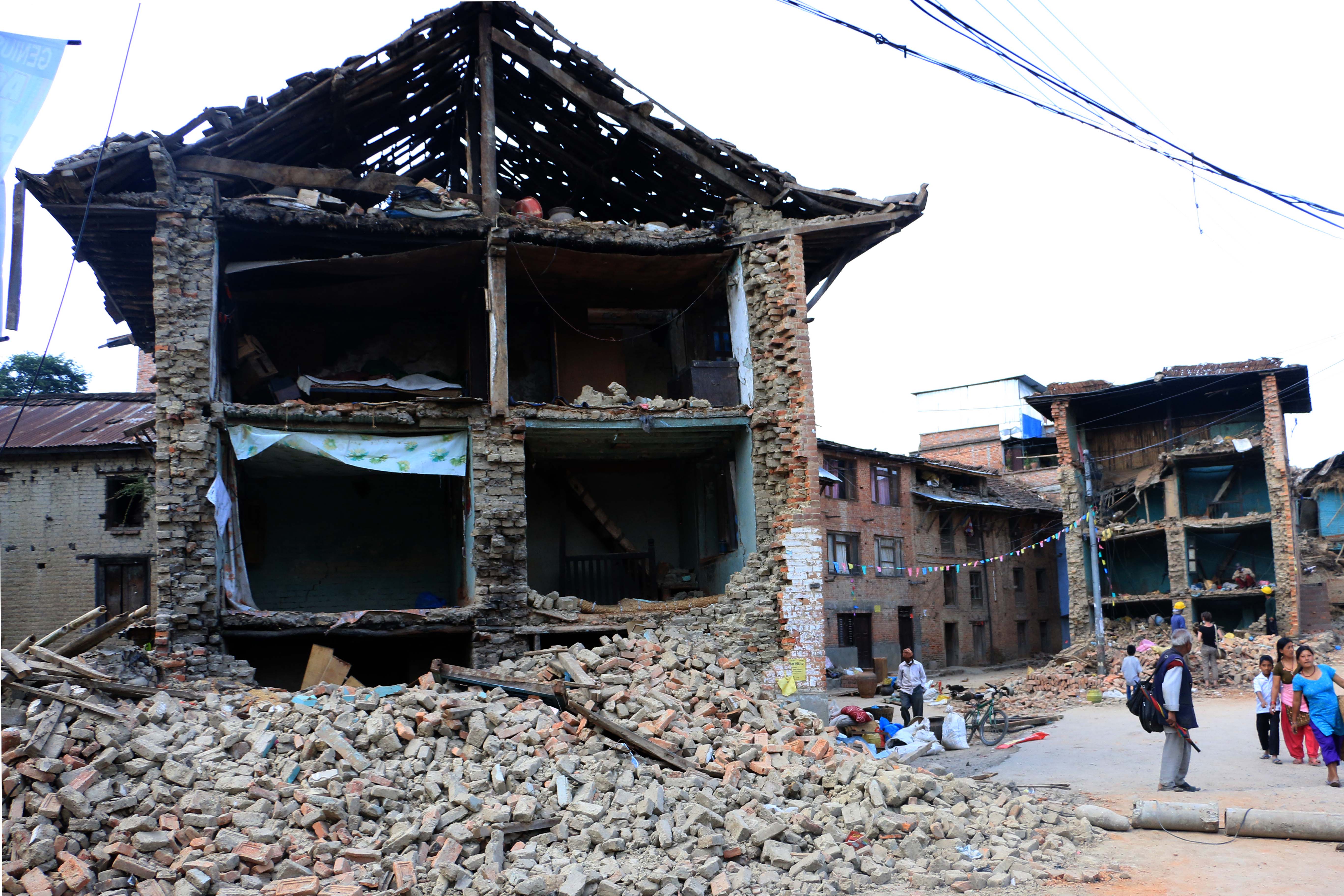 A Second Quake in Nepal Measuring 7.3 Jolts Further Destruction