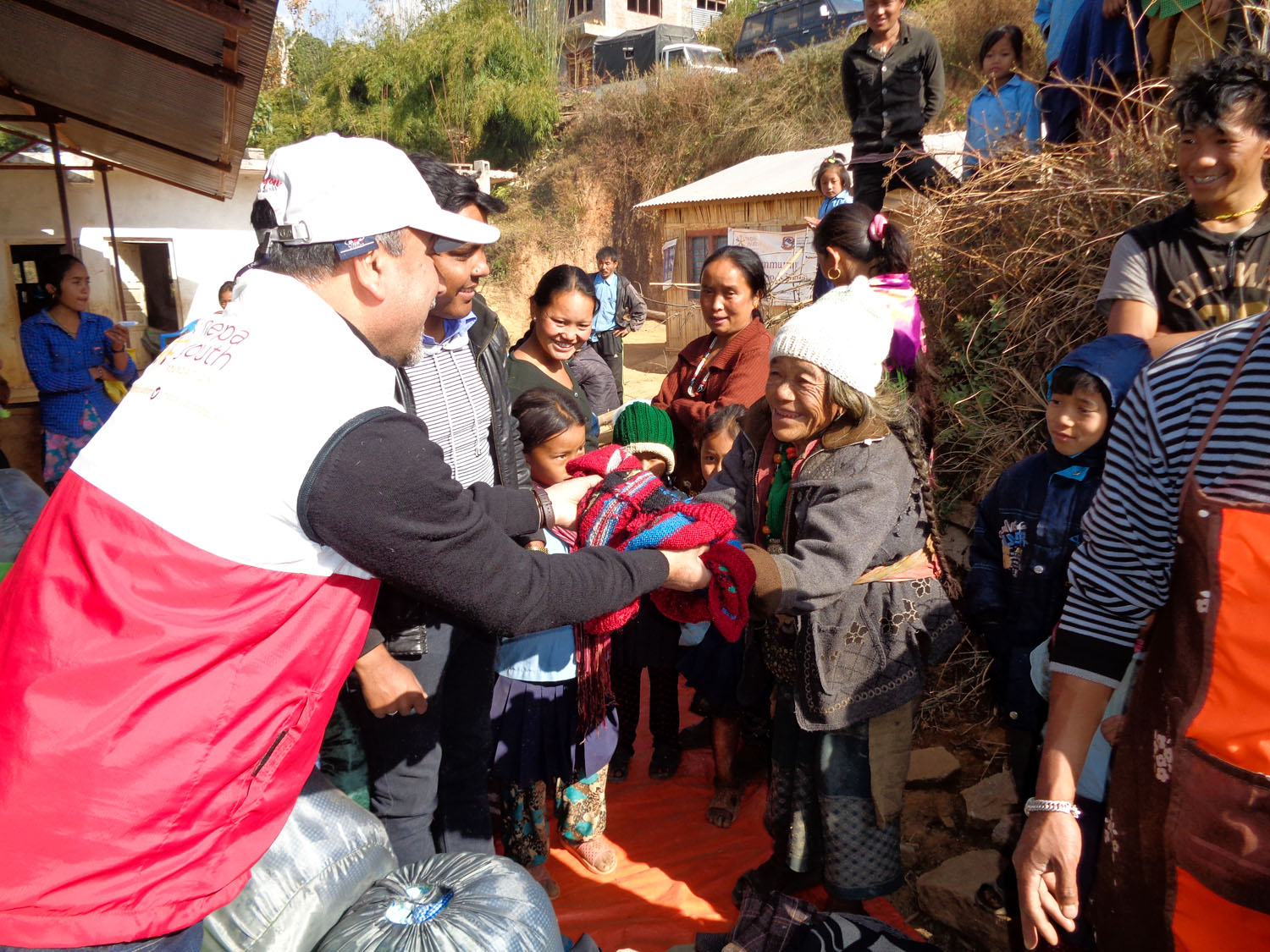 Warmer in Nepal, Earthquake Support Brings Joy to People in Nepal