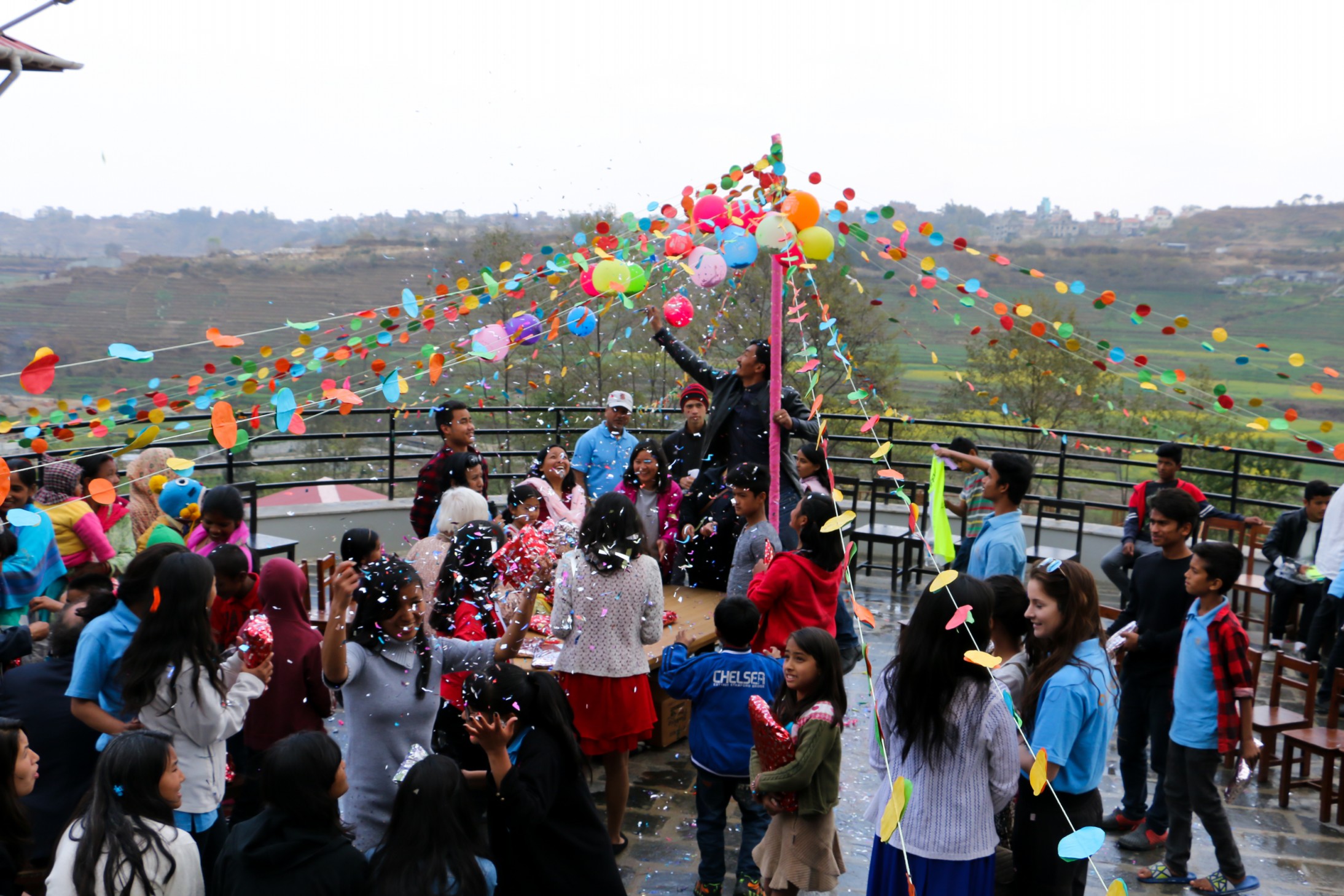 Birthdays at Olgapuri Villiage, Celebrating 75 Children with Homes in Nepal