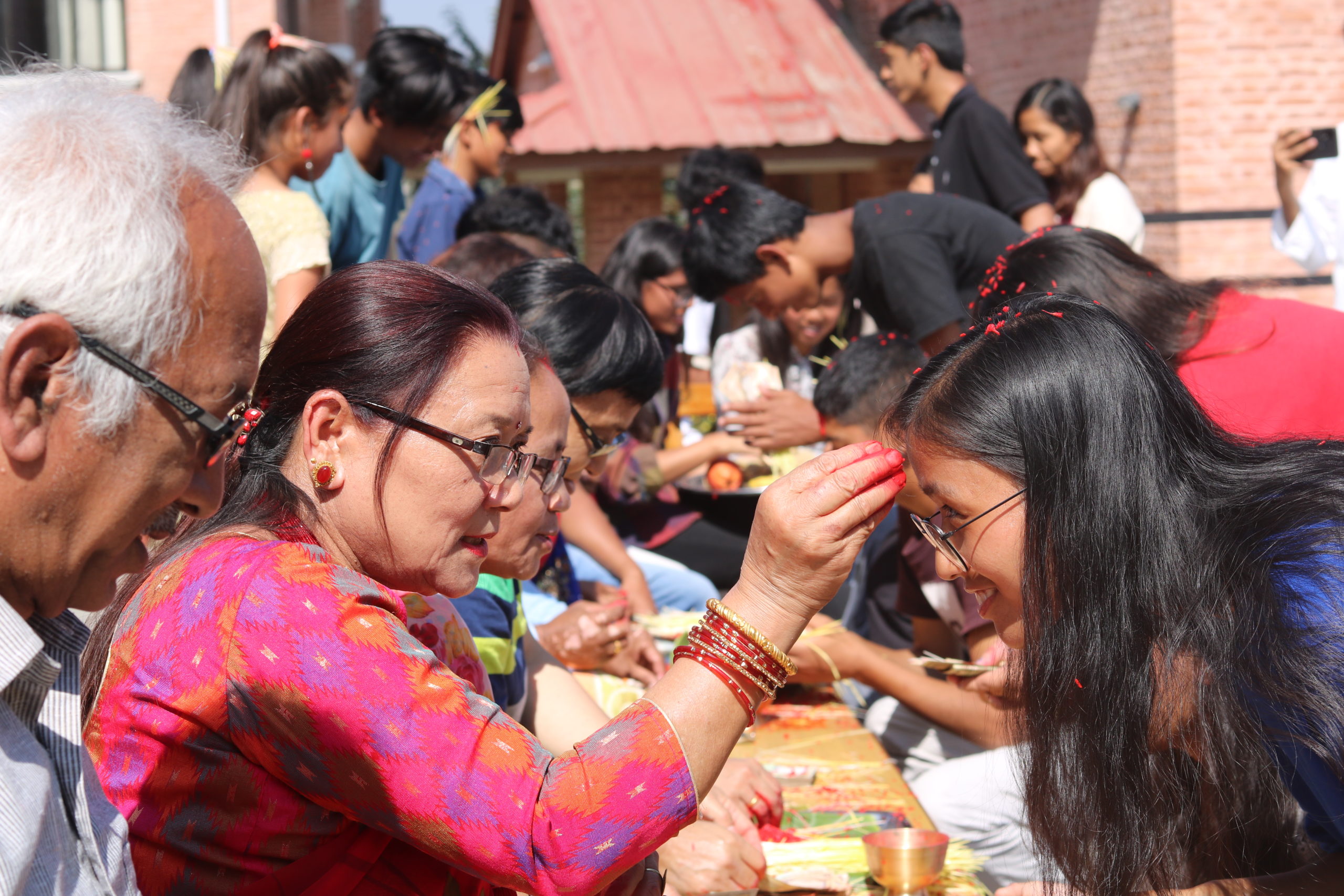 Dashain 2020 Parents Dipak Raj Onta & Samana Amatya Onta Celebrate